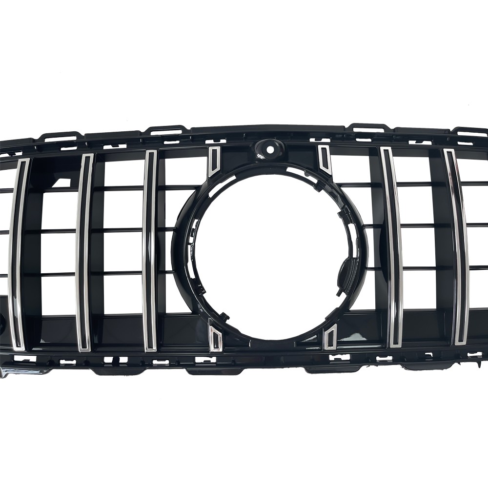 For Mercedes Benz C200 C300 W/AMG Line C43 AMG 2022+ Chrome Front Bumper Grille