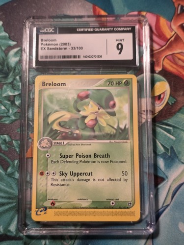 Breloom graded CGC 9 for sale on eBay