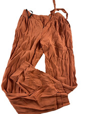 New Look Women  s Paperbag Trousers Brown Size 10