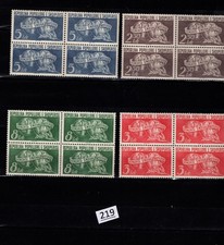 RR 4X ALBANIA - MNH - ORGANIZATIONS