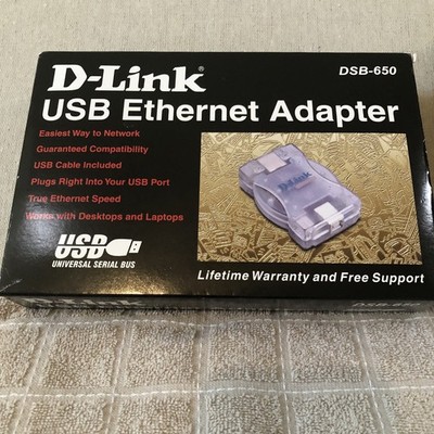 D-Link DSB-650 USB Ethernet Adapter
