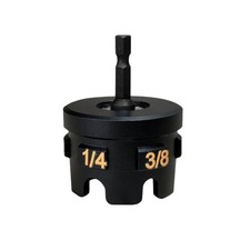 Nut Removal Attachment Zipper Drill 1/4" Hex Shank Threaded Rods Support Clamps