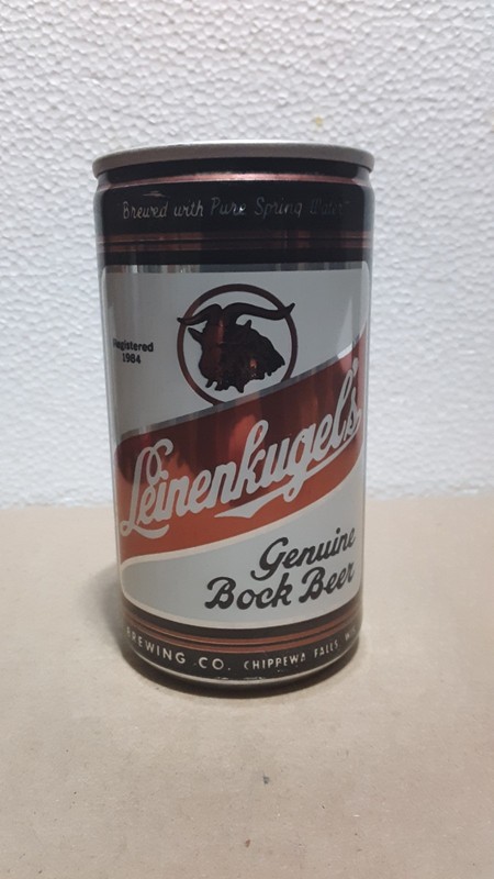 Leinenkugel's Genuine Bock Beer Can, empty