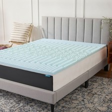Transform Your Sleep with a 2-Inch Cooling Gel Memory Foam Topper - Queen Size
