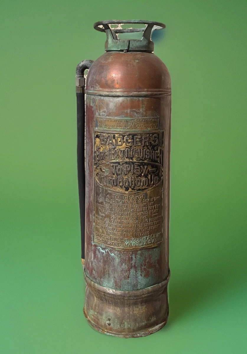 Badger's Fire Extinguisher ランプ Badger Fire Extinguisher In Collectible Firefighting & Rescue