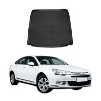 Kofferraummatte Kofferraumwanne FüR Citroen C5 Stufenheck 2011-2024 Gummi TPE