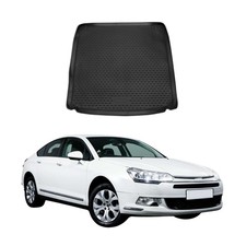 Kofferraummatte Kofferraumwanne für Citroen C5 Stufenheck 2011-2024 Gummi TPE