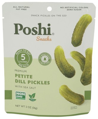 Poshi Pickles Dill Petite 2 Oz Pack Of 10