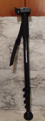 MANFROTTO 559B-1 Camera Phone Monopod w/ Swivel Ball Base & Mounting Plate
