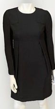 Prada Black Crepe Dress Size 42 US 4