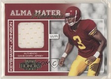 2001 Playoff Honors Alma Mater Materials Keyshawn Johnson #AM-10 4xw