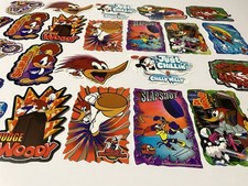 Vintage Woody Woodpecker Vending Machine Stickers 2000 Y2K Die-cut 2 Sets LOT
