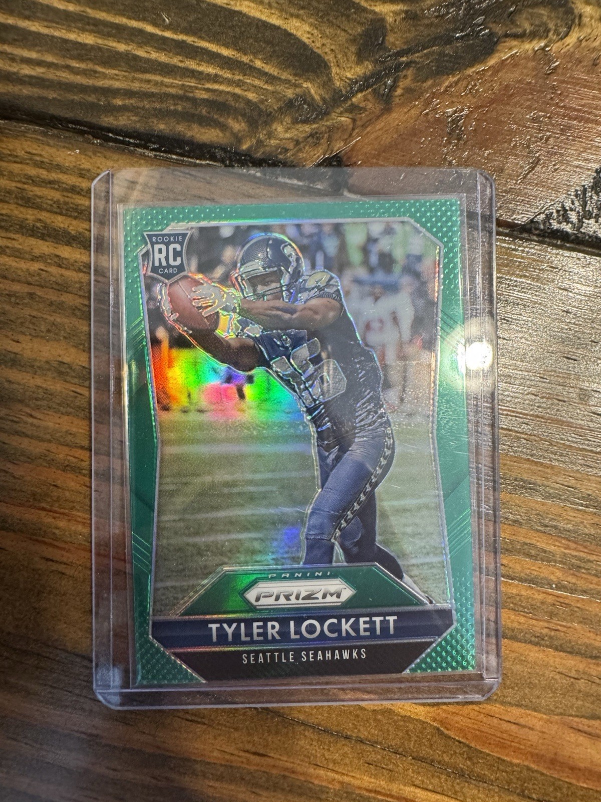 2015 Panini Prizm - Rookies Tyler Lockett #298 Green Prizm (RC)