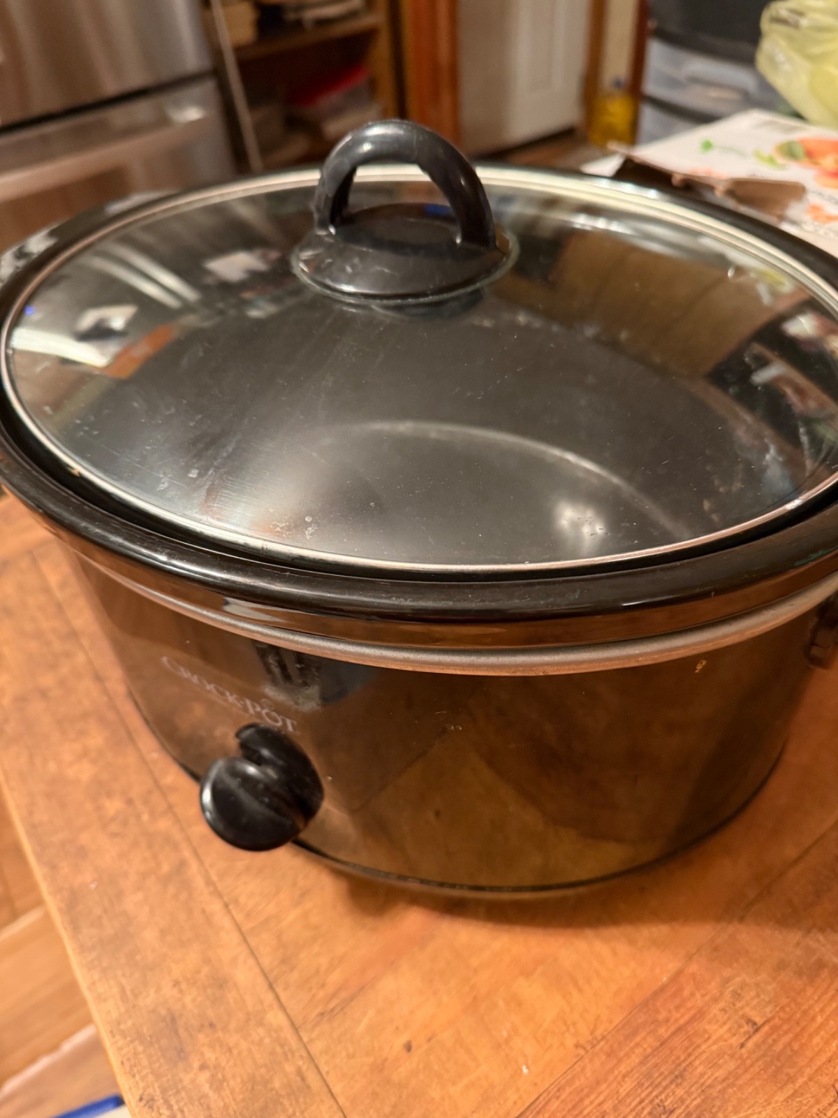 Crock-Pot SCV800-B 8-Quart Oval Manual Slow Cooker - Black