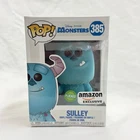 Funko Pop! Disney Pixar Monsters 385 Sulley Flocked Amazon Exclusive