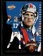 1995 Score #OF26 Dave Brown Offense Inc Football Card 0301F