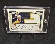 2020 National Treasures Collegiate Chase Claypool 10/10 Player-Worn RPA #137