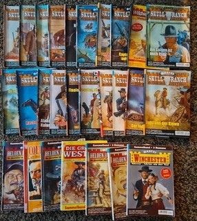 Bastei Romane Western 27 Hefte Konvolut