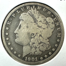 1901-O $1 Morgan Silver Dollar (87866)