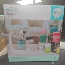 The Wick Candle Maker, KCM-140 Multicolor 17 Pieces New Open Box