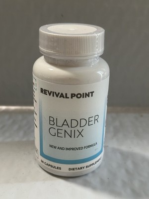 New Revival Point Bladder Genix, 56 Capsules, Exp 09/27