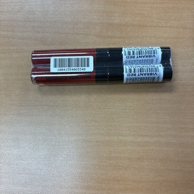 2 Pack~Maybelline Sensational Liquid Matte Lipstick - Vibrant Red Exp.07/26