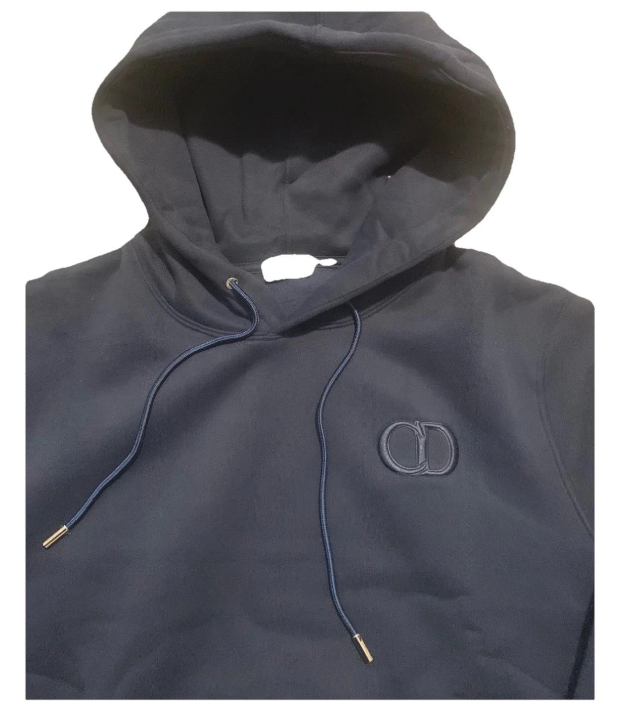 felpa con cappuccio uomo navy Dior xxl ex con