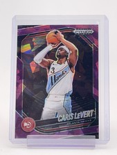 CARIS LEVERT 2024-25 PRIZM BLACK PURPLE CRACKED ICE /149 #168 HAWKS Q1300