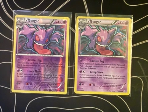 Pokemon TCG Gengar Generations XY 35/83 Holo & Reverse Holo
