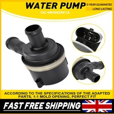 Auxiliary Water Pump for Skoda Fabia Rapid Roomster 2009-2015 6R0965561A 3-Pin
