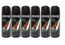 Axe Africa Men's Deodorant Body Spray, 150ml, 6-Pack
