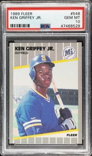 1989 Fleer Ken Griffey Jr. #548 PSA 10 Rookie RC