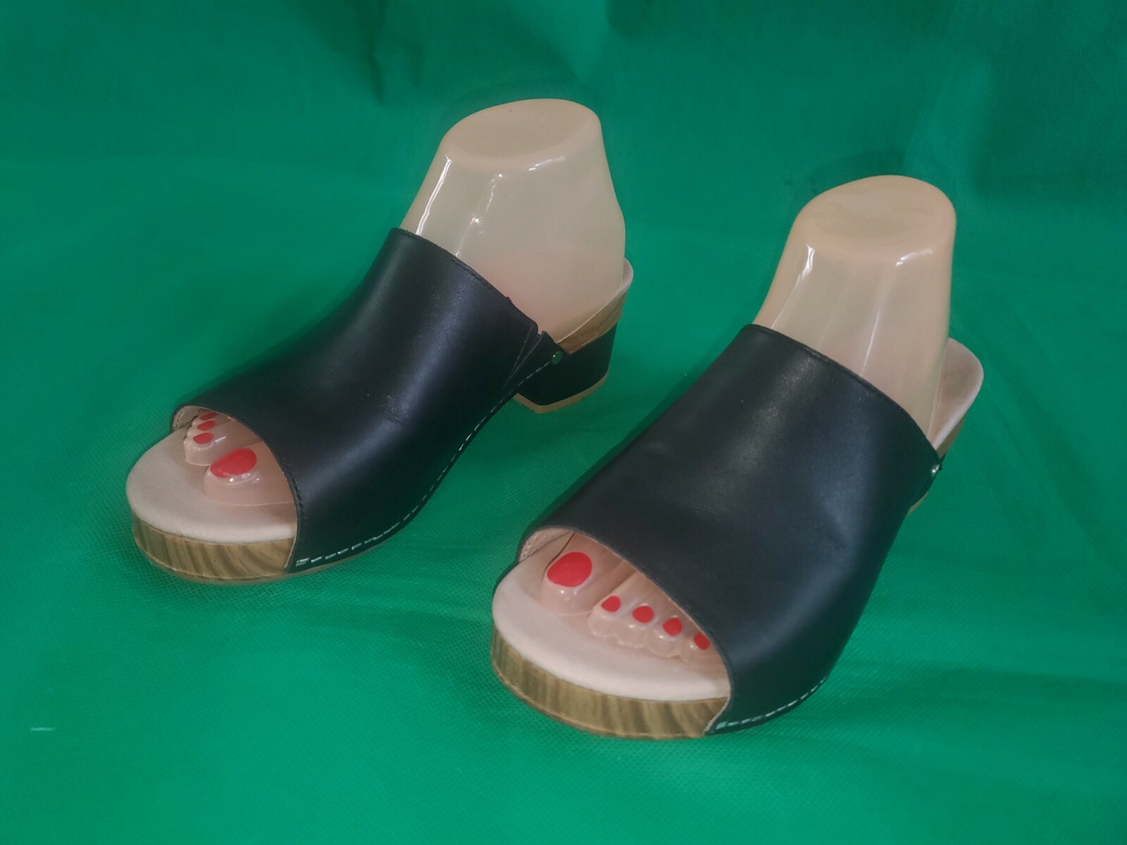 korks teal platform sandal