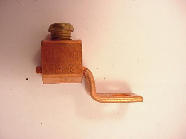 Copper Ground Lug 14-6 (Lot of 10) 5940-00-549-1984   New Ships on Same Day