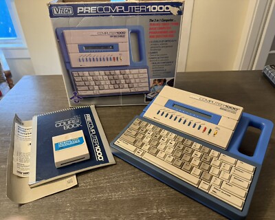 1988 VTG PreComputer 1000 w/ GK Cartridge, Original Box, & Manuals Works TESTED