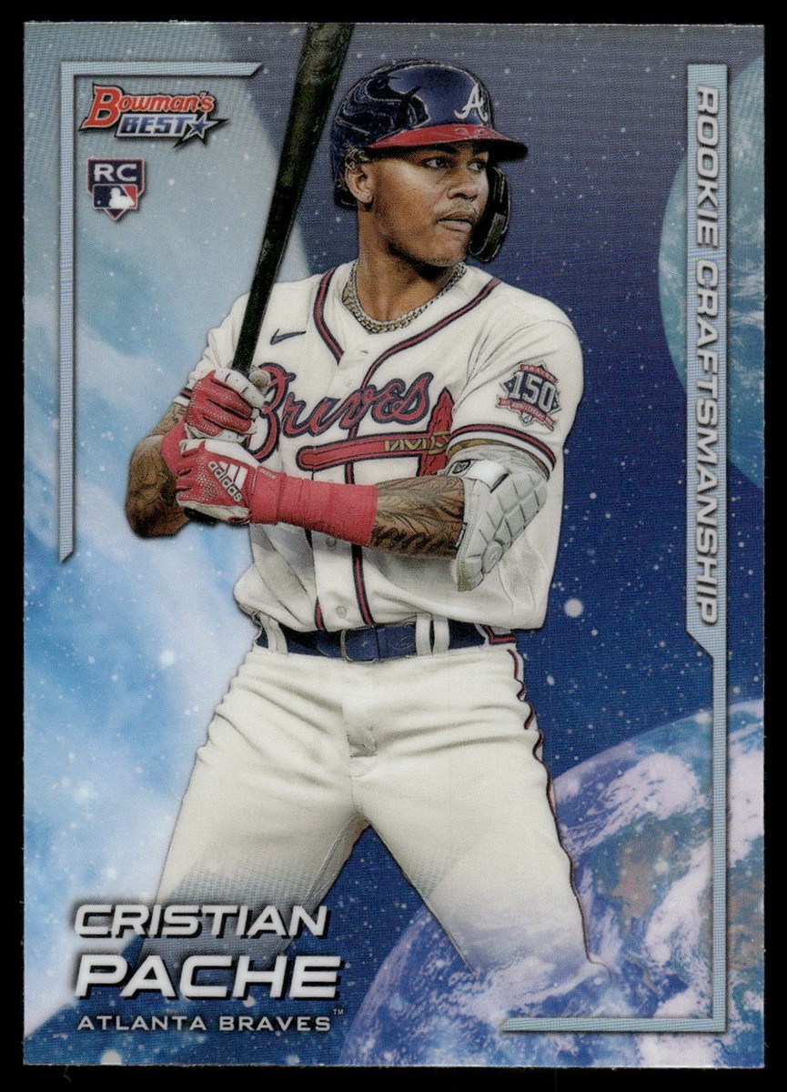 スポーツ選手 2018 Bowman Cristian Pache Auto RC 2021 Bowman's Best Cristian Pache RC Rookie Craftsmanship #RC-11