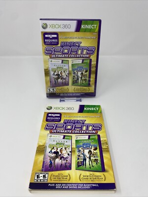 New Sealed Kinect Sports - Ultimate Collection Microsoft Xbox 360 Video Game