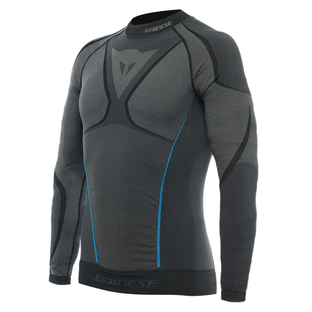 Dainese Dry LS Funktionsshirt, schwarz-blau, Gr. M