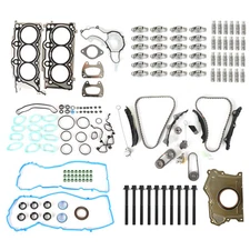 Rocker Arms Valve Lifters Gasket Timing Chain Kit For 11-15 Dodge Ram 1500 3.6L
