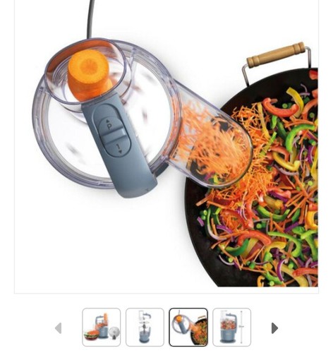 Kenwood Multi Go Pro Food Processor & Chopper - Storm Blue FDP22.130GY - Picture 6 of 7