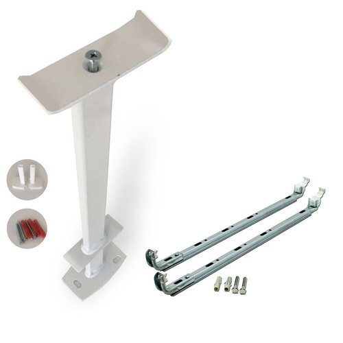 Wandkonsolen Heizkörper Heizung Halterung (300 900mm) 2x Standfuß