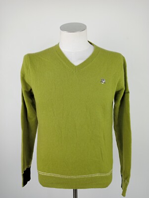 HARMONT BLAINE MAGLIONE LANA VINTAGE UOMO M MAN SWEATER