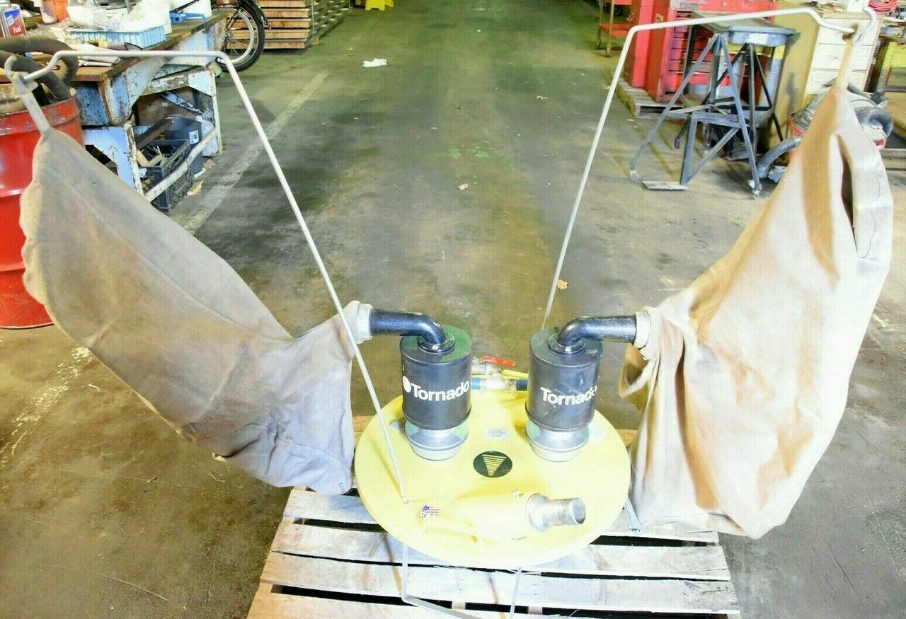 TORNADO 98691 JUMBO WET/DRY VACUUM WITH 55 GAL DUAL HEAD BAGS eBay