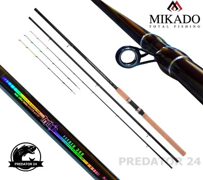 MIKADO TRYTHON FEEDER Carbon Feederrute Methodfeeder  3,0m / 3,3m / Wg - 100g