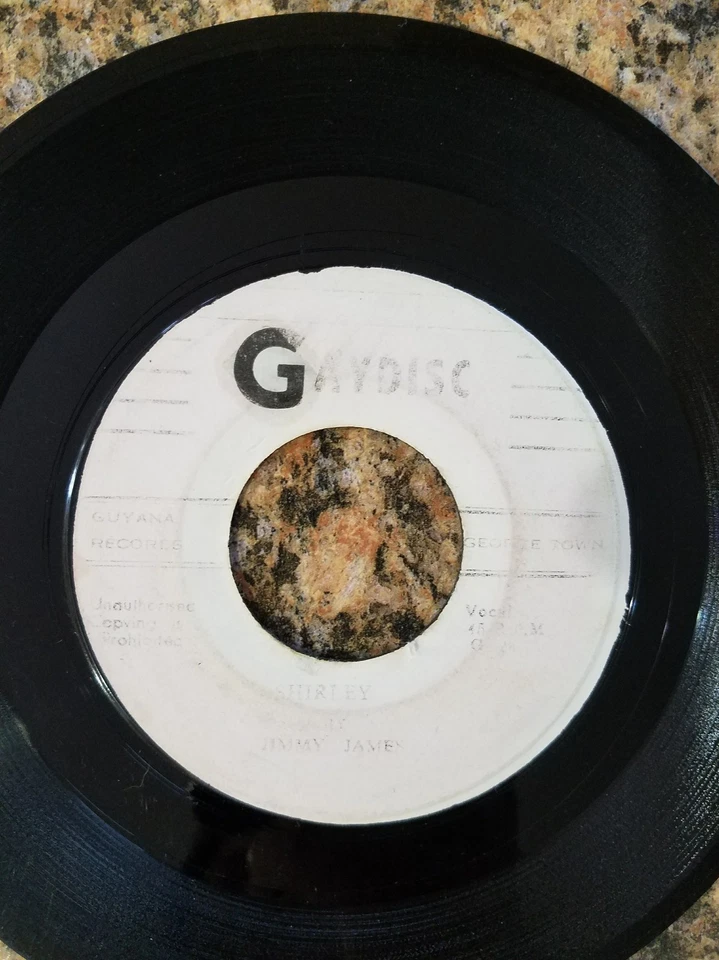 RARE REGGAE JIMMY JAMES COME TO ME SOFTLY/SHIRLEY, GAYDISC 45RPM - Image 4 of 4