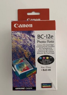 original canon bc-12e canon bjc-85 canon bc-12e photo canon 0908A002 bci-12 OVP