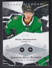 Miro Heiskanen - 2018 Black Diamond Relic Rookies Bdr-mh 99