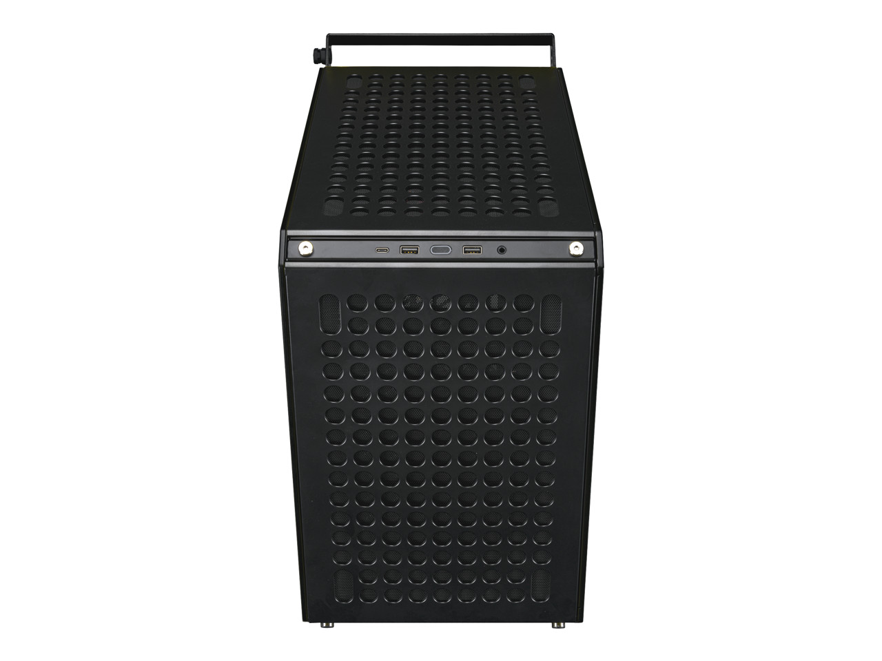 Cooler Master QUBE 500 Flatpack Black Small High Airflow Mid-Tower ATX Customiza