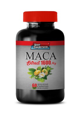 enhance immune system - MACA EXTRACT 1600MG - prostate health 1 Bottle