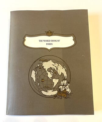 The World Book of Fords Genealogy Ancestry  Halbert's Family Heritage Good